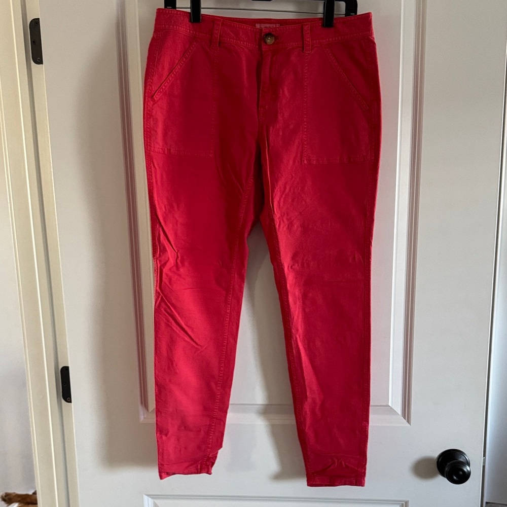 Vineyard Vines Women's Bright Blush Cropped Pants